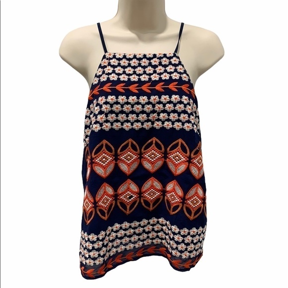 Endless Rose Embroidered Floral Top Small - Picture 1 of 6